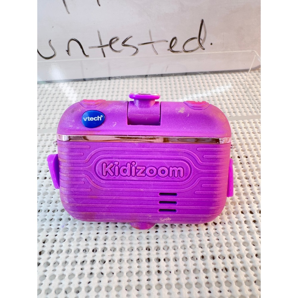 VTech Digital Camera Girls OS Purple Kidizoom Action Cam Untested SKU 1190 - Picture 3 of 9